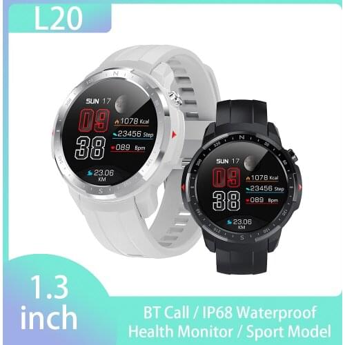 XUESEVEN Smart Watch L20 Bluetooth call Watches IP68 Waterproof Fitness Sports Smartwatch Heart Rate Bracelet for Android IOS