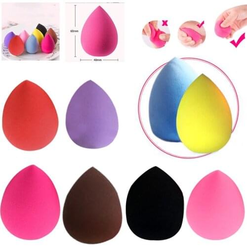 1pc Water Drop Shape Cosmetic Puff Soft Makeup Sponge Blending Face Liquid Foundation Cream Make Up Cosmetic Powder Puff