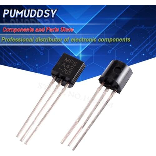100PCS MPSA42 MPSA13 MPSA92 MPSA18 Z0103MA Z0607MA BT169D BT131-600 A42 A13 A92 0103MA Z0103 Z0607 0607MA 131-600 transistor IC