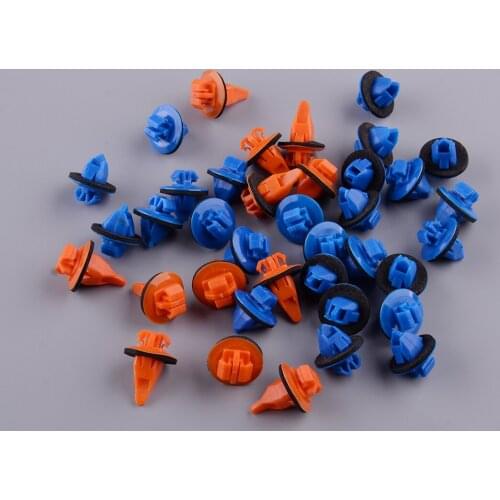 38pcs Mudguard Fender Flare Moulding Retainer Clip Fit for Toyota Tacoma RAV4 Highlander FJ Cruiser 4Runner 7539735010 2009 2010