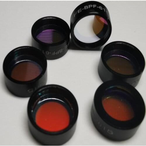 5x5mm 615nm Fluorescent Filter Fluorescence Microscope Spectral Separation Optical Lens