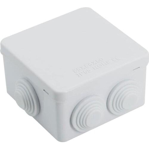 Two-in-three-out junction box ABS waterproof junction waterproof 85*85*50 box box box terminal IP55 R4Q3 O6J8