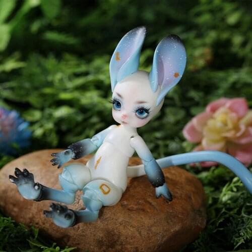 Fenny 1/8 Shuga Fairy Jerboa BJD SD Doll Yosd Model Baby Girls Boys Eyes High Quality Toys Resin Figures For Christmas