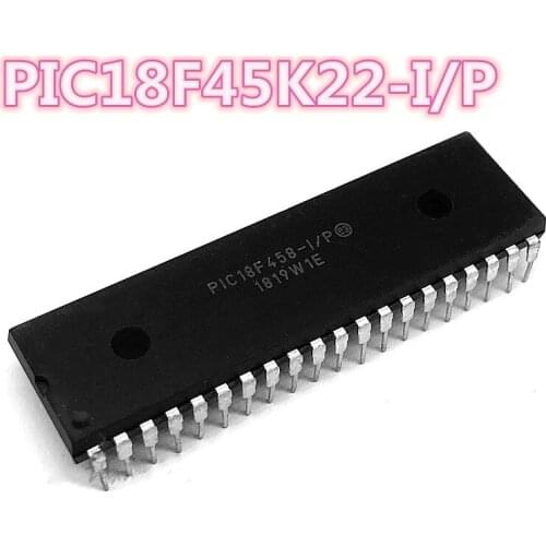 Good quality PIC18F45K22-I/P PIC18F45K22 18F45K22-I/P 18F45K22 DIP-40 Microcontroller single chip microcomputer Free shipping