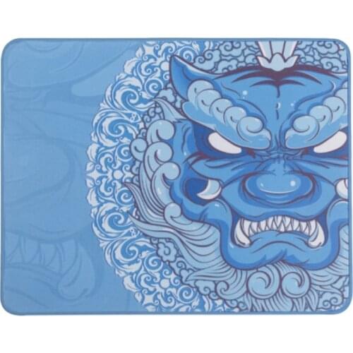 Esports Tiger Gaming Master Gaming Lingyun Mouse Pads For Gamer Smooth Brake Flexible Washable Rubber 480x400x4mm