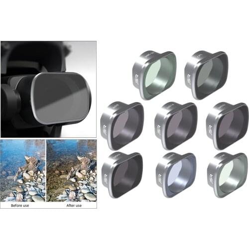 ND Filters for DJI Combo Drone Accessorie,(8 Pack) UV CPL ND8 ND16 ND32 ND64 STAR Lens Filter Set