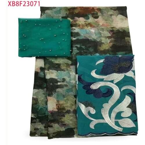 2021 Hot Sale Nigerian Lace Face African Cotton Printed High-quality Fabric Womens Clothing