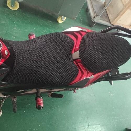 Motorcycle Sunscreen Cushion Cover Breathable Space Net 3d Honeycomb Thermal Insulation for Kiden Kd150-u-u1-u2