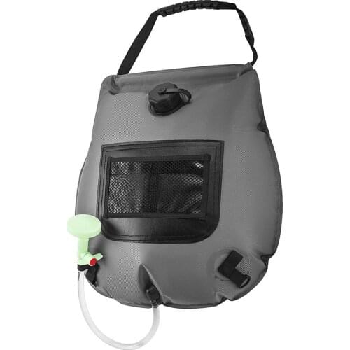 Portable Durable Outdoor Camping Shower Bag Solar Shower Storage Bag For Travel Beach Hiking Picnic Climbing Swimming Tool