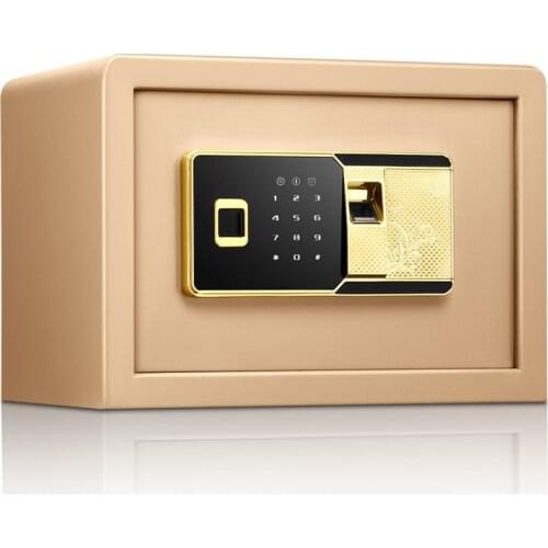 Fingerprint Password Safe All Steel Small Home Office Safe 25Cm Fingerprint Electronic Password Safe Home Small Safe