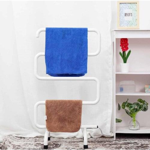 Bathroom Fittings Electric Heated Towel Rack,Stainless Steel Sterilizing Towel Dryer Constant Temperature Towel Warmer Rail