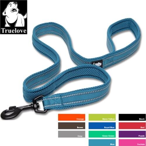 Truelove Soft Dog Pet Leash in Harness and Collar Reflective Nylon Mesh Walking Training 11 Color 110cm TLL2111 Dropshipping