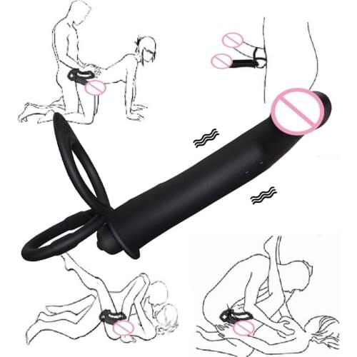 Bullet Vibrator Sex Toys For Woman Strap On Dildo Anal Butt Plug Double Penetration Prostate Massager Female Masturbator Couples