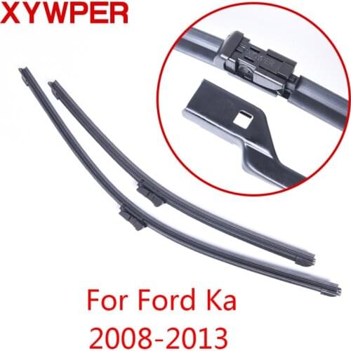 XYWPER Wiper Blades for Ford Ka 2008 2009 2010 2011 2012 2013 2014 Car Accessories Soft Rubber Windshield Wipers