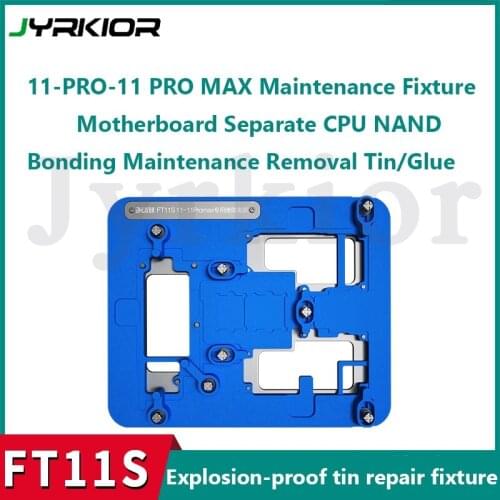 Aixun FT11S For iPhone 11/11 PRO MAX Motherboard Soldering Clamp PCB Fixture Holder Phone Logic Board Soldering Repair Tool