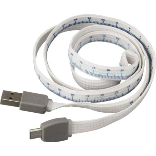100pcs/lot 1m Calibration Cotton Data Cable Micro usb 5pin 8pin Data Sync Charger Cable for Iphone X 8 Samsung HTC Sony