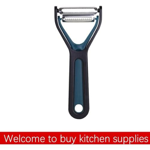 2 in 1 Potato Cucumber Carrot Shredder Shredded Peeler Vegetables and Fruit Peeler Vegetables Potato Slicer Fruit Peeler