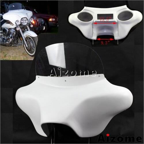Detachable Batwing Headlight Fairing 6x9 Speakers Windshield For Harley Road King FLHR FLHRS FLHRC FLHRI FLHRCI FLHRSE 1994-2013