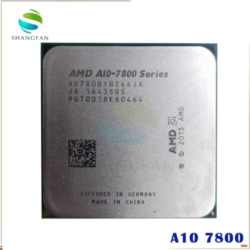 AMD A10-Series A10-7800 A10 7800 3.5GHz Quad-Core CPU Processor AD7800YBI44JA / AD780BYBI44JA Socket FM2