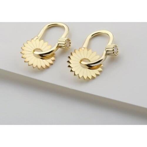 Серьги-кольца CicekSepeti China At AliExpress