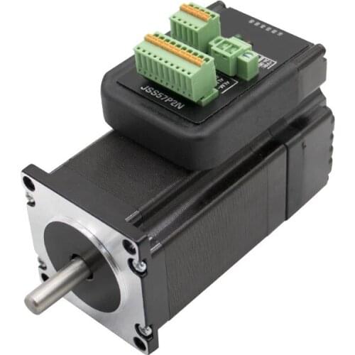 Nema 23 Closed Loop Stepper motor 2.0Nm D=8mm Hybrid servo integrated machine Motor with drive Support RS485 communication