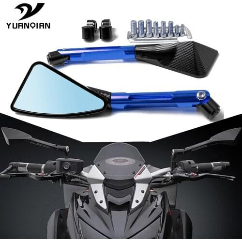 Motorcycle Mirrors Rear View Side Mirror For Aprilia tuono 1000 YAMAHA MT 125 Honda CRF1000 Adventure Sports pxc Ducati Monster