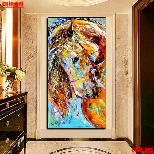 Abstract horse animal diamond painting diy embroidery cross stitches full drillHome Wall Decor diamond painting set Decor large