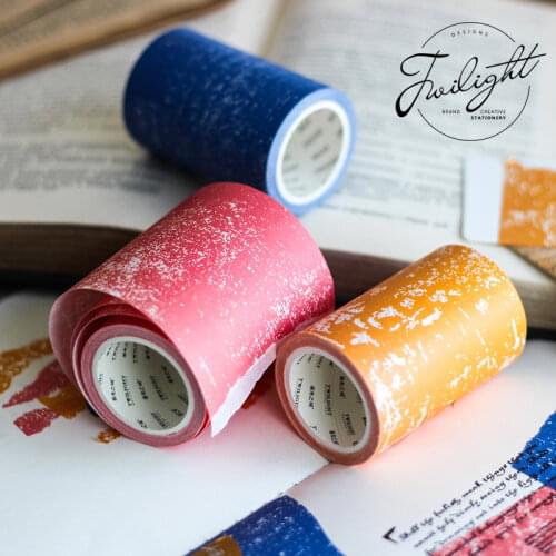 1 Roll Three Primary Color Series Tape Hand Account Album Diary DIY Sticker Red Yellow Blue Washi Tape Stickers
