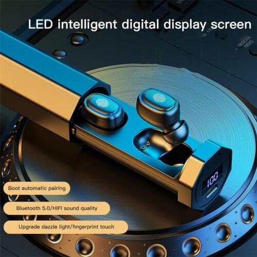 Independent Wireless Bluetooth Earphone Auriculares Bluetooth Headphones Fone De Ouvido Bluetooth Tws Earbuds With Charging Box