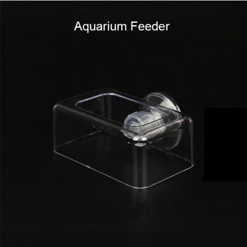 New Aquarium Feeding Ring Fish Tank Station Floating Food Tray Feeder Aquarium Accessory with Strong Suction Cup