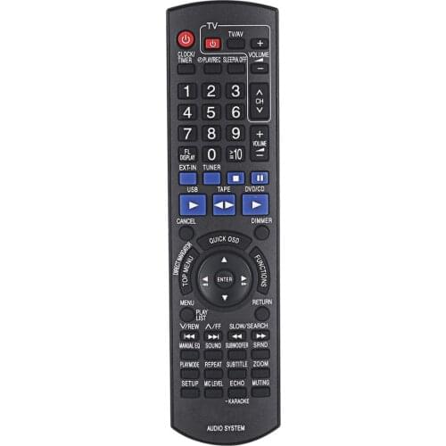 New remote control suitable for panasonic N2QAYB000113 N2QAYB000110 audio system player controller