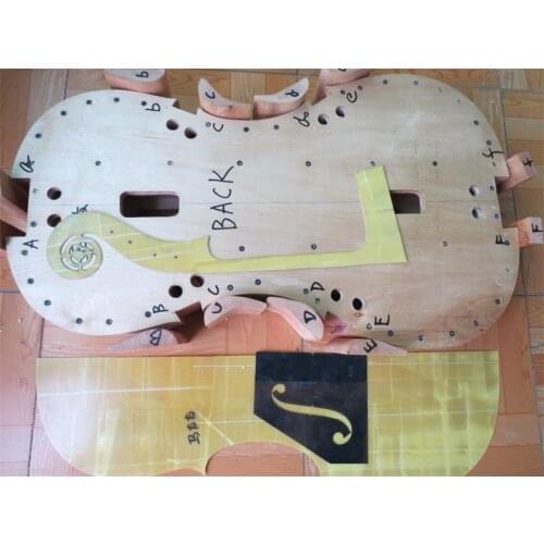 One set of Yo-Yo Ma 4/4 cello molud neck/F hole templet and Mold/Mold templet