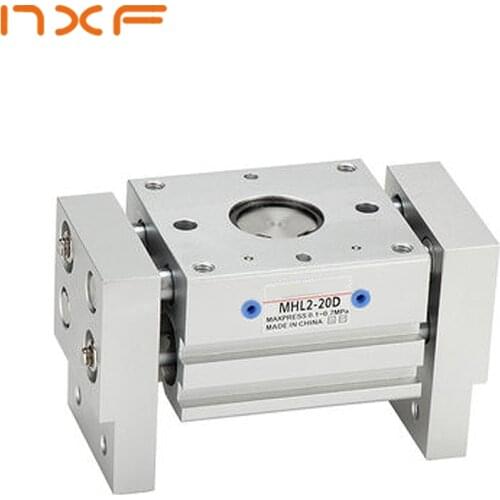 MHL2 Series Double Acting Pneumatic Gripper SMC Replacement Fulcrum Finger Air Cylinder 10D/16D/20D/25D/10D1/16D1/20D1/25D1