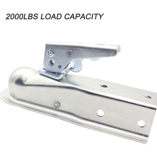 1-7/8'' Straight Trailer Coupler,2000lb Weight Capacity, for Towing RV Boat Camper