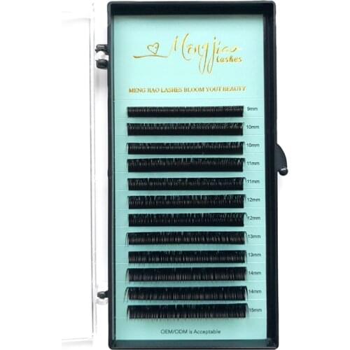 10 trays/lot mix Eyelash Extension Individual eyelashes eye lashes natural lashes U d c Curl Wholesale price Accept OEM