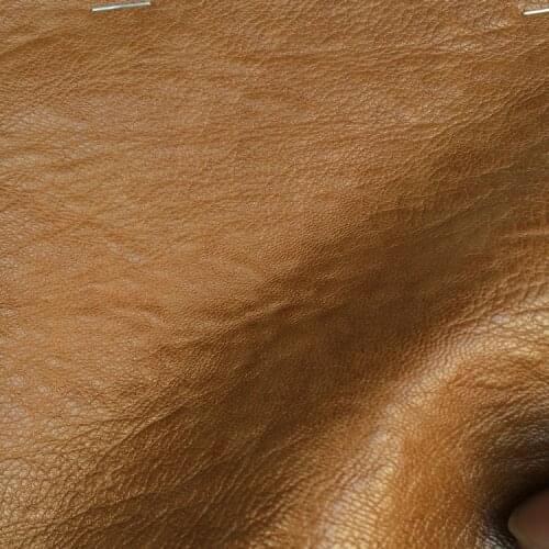 Synthetic PU washed crumpled garment soft leather material RD8628