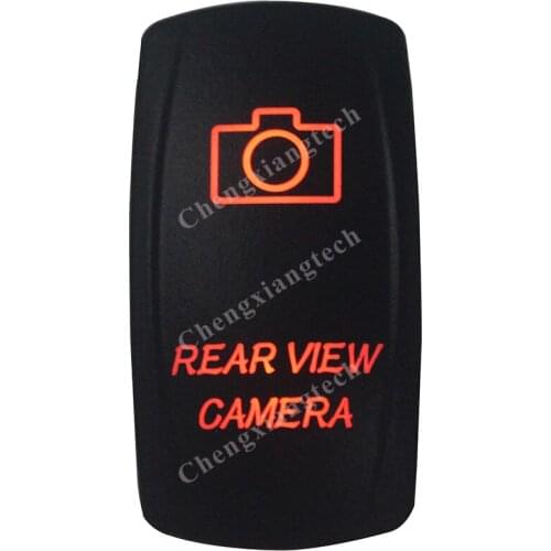 DC12V 24V REAR LIGHTS Rocker Switch AMBER Led lamp 5 Pin ON/OFF SPST Marine Grade Waterproof