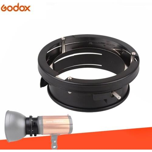 Godox Universal mini 98mm flash Mounts To Bowens Mount Ring Adapters Studio Strobe Godox 160W 250W 300W