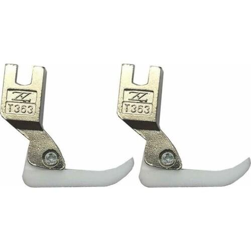 2pcs Narrow zipper No-Slip FOOT #T363 FOR INDUSTRIAL SINGLE Sewing Machines