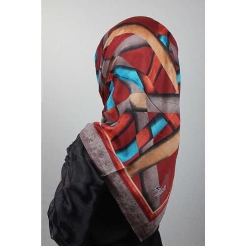 Patterned Edge Stitched Writing Pattern