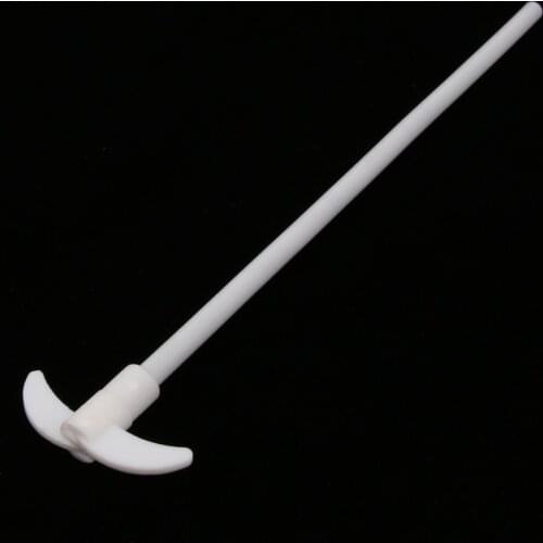 PTFE Coated Stainless Steel Stirring Paddle Stirring Rod For 100-200ml Flask, High/Low Temperature Resistant