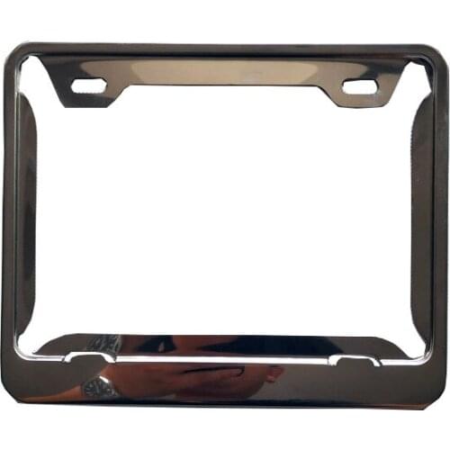 Fit for Spain Moto Motorcycle License Numbers Plates Metal Imitation carbon fiber Plate Holder Frame 1 Pcs