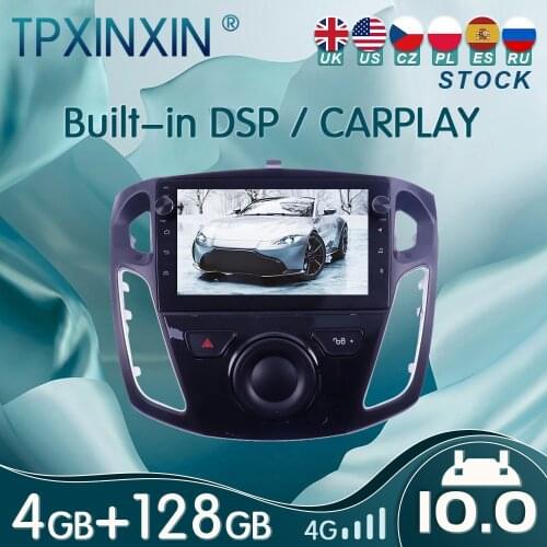 10.0 PX6 For Ford Focus 2004-2013-2017 Android Car Stereo Radio with Screen Radio Player Car GPS Navigation Head Unit