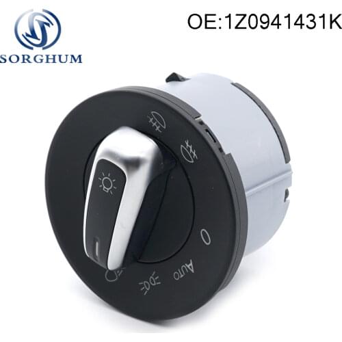1Z0941431K Headlight Fog Light Switch For Skoda Octavia II 2004-2013