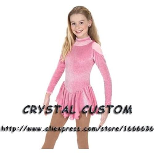 2016 Custom Ice Skating Dresses For Women Graceful New Brand Figure Skating Dress For Competition DR2757