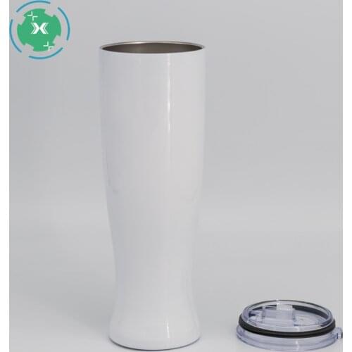 30oz Curvy Slim Cruiser Tumbler Beer Wine Cooler Stainless Steel Double Wall Insulate Car Water Cup with Lid