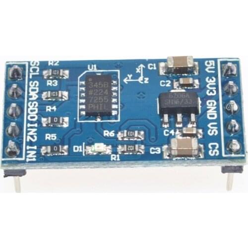 ADXL345 3-axis Digital Gravity Sensor Acceleration Module Tilt Sensor Free Shipping Dropshipping