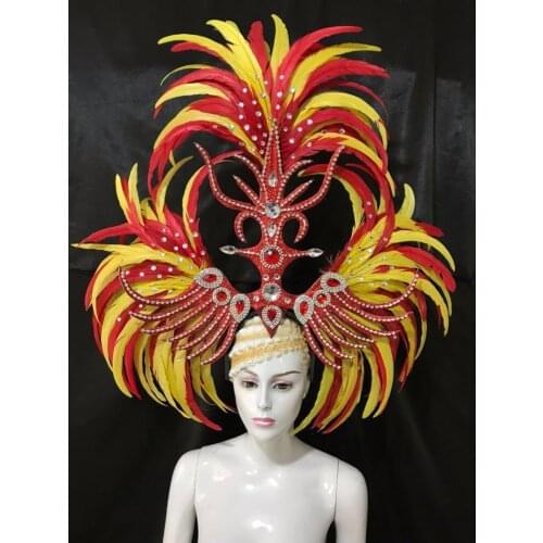 Brazil Rio Spanish Cuba Santiago Havana Venice Dionysia carnival Float Mask dress masque ball costume samba plumage plume Headd