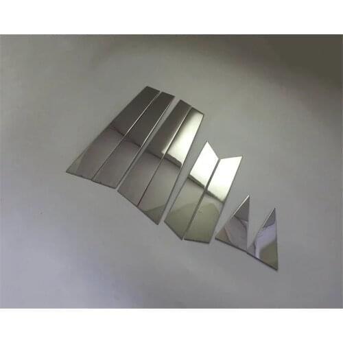 For Nissan Altima Teana 2013-2015 2016 2017 2018 Car Window Center Pillar Sticker Trim External Decoration Film Car Accessories