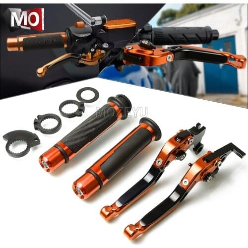 For Suzuki GSXR1100 GSXR 1100 1989-1998 Motorcycle CNC Adjustable Folding Extendable Brake Clutch Levers Handlebar Hand Grips